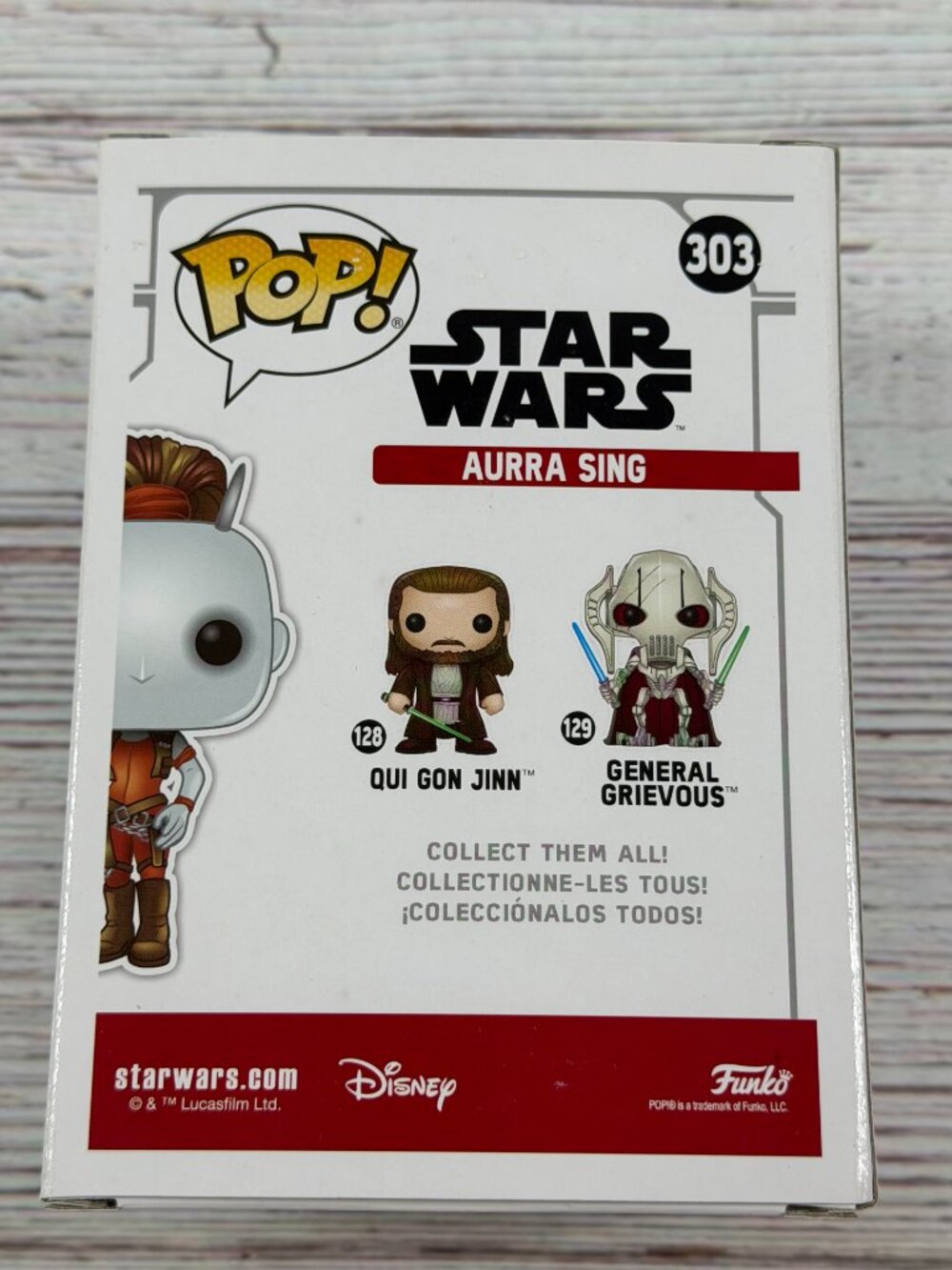 Funko Pop! Star Wars #303 Aurra Sing Smugglers Bounty Exclusive - Picture 4 of 6